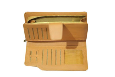 Beautiful Genuine Leather Slim Clutch