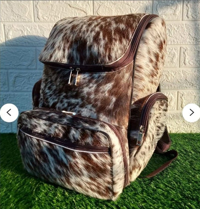 Cowhide Leather Backpack