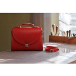 Beautiful Red Leather Bag